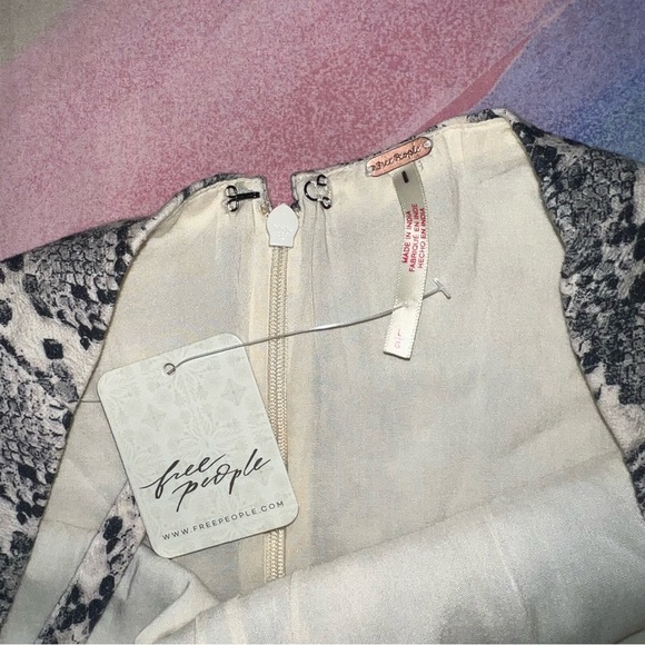 NWT Free People Cecil Mini Dress women’s size L - Picture 8 of 10